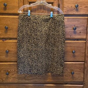 Size 10 Animal print pencil skirt